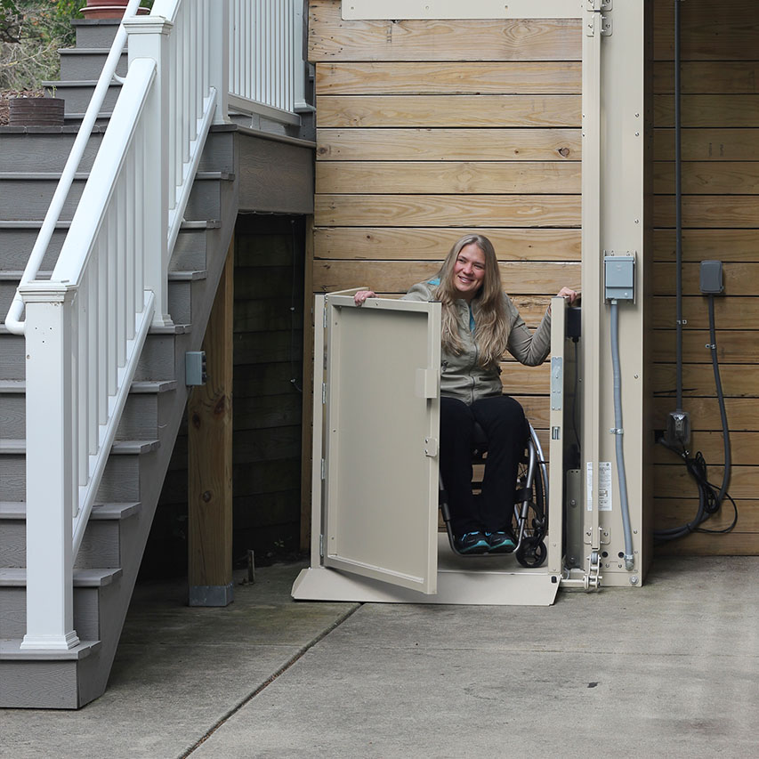 Martinez ADA VPL Business Wheelchair Lifts