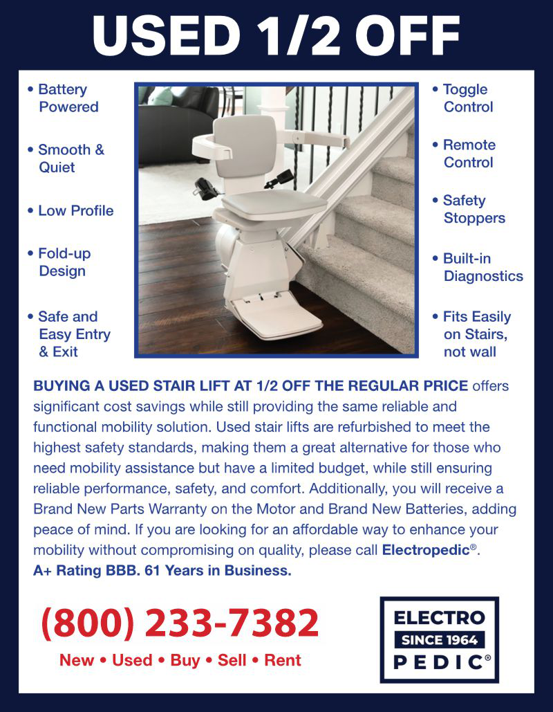 Berkeley used Bruno stair lifts